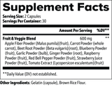 Fruits & Veggies - Capsules