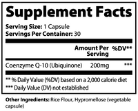 CoQ10 Ubiquinone - Capsules