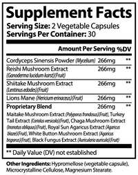 Mushroom Complex 10x - Capsules