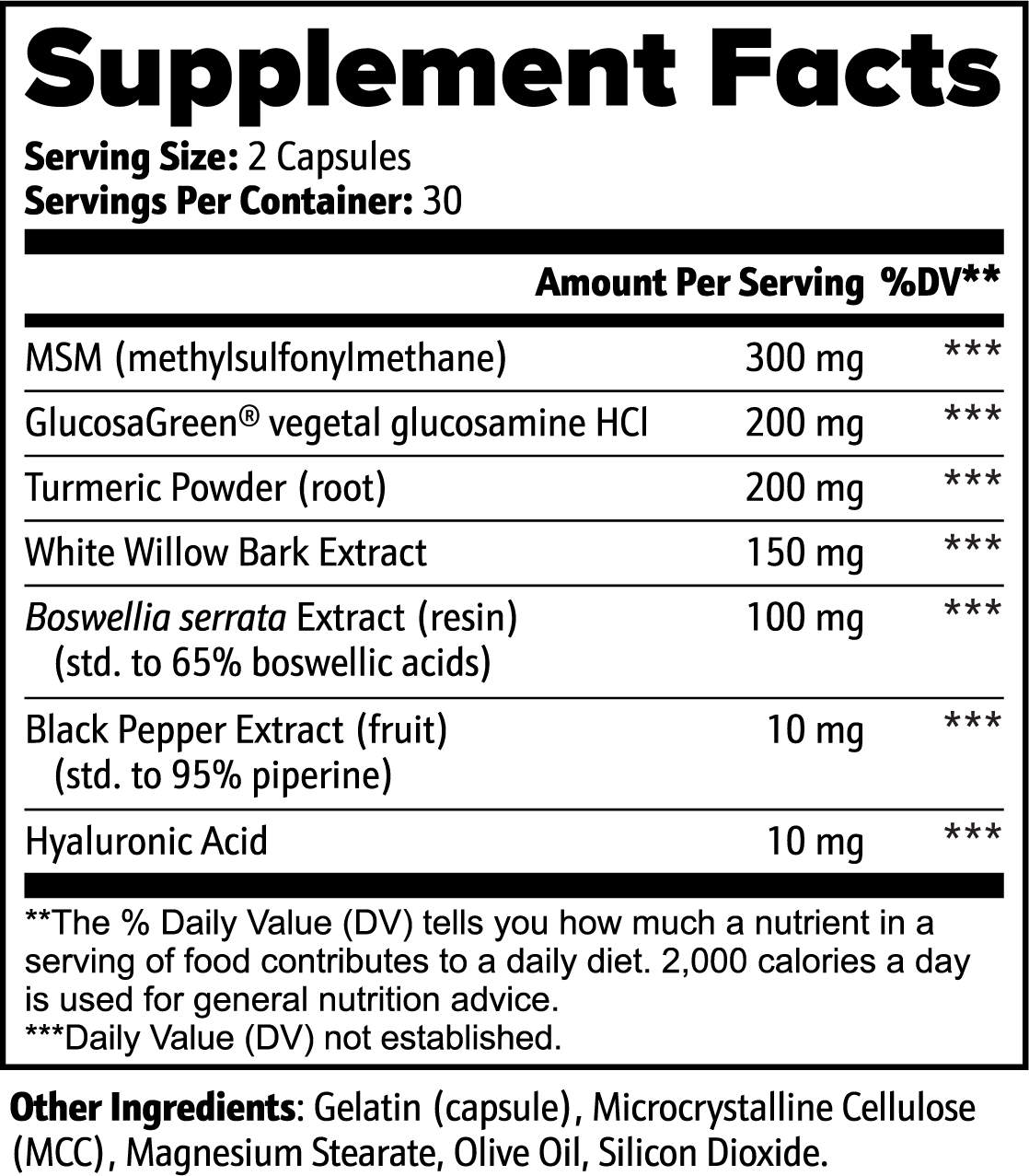 Joint Support - Capsules
